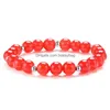 Beaded 8Mm Natural Crystal Stone Handmade Strands Bracelets For Women Men Charm Yoga Party Club Fashion Jewelry Drop Delivery Dhgdt