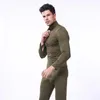 Winter Men Thermal Underwear Outdoor Square Shake Fleece Shirt Pants Suit Sports Cycling Tactical Combat Training Keep Warm Sets 240304