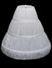 Vita barn Petticoat 2019 Aline 3 Hoops Kids Crinoline Bridal underskirt Bröllopstillbehör för blommaflickaklänning6213081