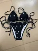 Maillots de bain pour femmes bikini de créateur été plage maillot de bain mode sexy sous-vêtements maillots de bain bikini fendu taille S-XL #ABC22