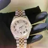 2024 Top di lusso, Mossan diamante wathLight Gioielli Iced Out Orologio da polso di lusso Orologio con diamanti Orologi da uomo in oro Hip Hop con custodia Gioielli Regali Grande orologio con diamanti