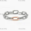 DY Desginer David Yurma Jewelry Top Quality Bracelet Simple and Elegant Popular Twisted Rope Fashion Ring David Bracelet Punk Jewelry Band Fashion David 834