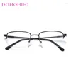 Sunglasses DOHOHDO Square Semi Rimless Frame Anti-blue Radiation Glasses Men Women Blue Light Blocking Eyewear Computer Goggles