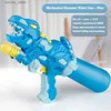 Gun Toys 2023 New Childrens Water Sprinklers 4-6M Long Range Shooting Tool For Shooting Beach Outdoor Water Playing Children Dolphin Toy L240311