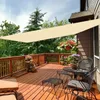 5x4M/6x3M Waterproof Large Sun Shelter Sunshade Protection Outdoor Canopy Garden Patio Pool Shade Sail Awning Camping Shade 240309