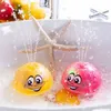 Lovely Infant Bath Toys Spray Water Light Rotate Squirting Sprinkler Baby Swimming Bathroom Toy LED Light Toys for Children 240228