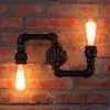 Applique américaine lampes créatives rétro Loft conduite d'eau lumières Bar café Restaurant Pub Club Hall allée industrie vent escalier applique 2659