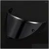 Caschi moto compatibili per Gsb-361 Visiera parasole Fl Visiera per moto da strada Casco Wind Sunsn Lente antigraffio Drop Deliver Otgh6