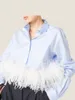 femme coton jeans chemise dentelle plume garniture rayé polo pyjama soie et cachemire body sweat court + pantalon/robe plume CARDIGAN pull-over