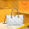 Роскошная кожаная сумка Ophidia shop Дизайнерская сумка Женская туристическая сумка через плечо Сумка-тоут большой емкости Neverfulls ковбойская Mommy Beach женская сумка для покупок
