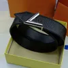 Ceinture de luxe pour hommes et femmes, double peau de vache, sergé, à la mode, 3, 8cm, 284g