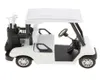 120 Skala Mini Alloy Pull Back Golf Cart Diecast Model Vehicle Playset Toy Office Desk Decor Kits7674161