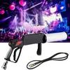 Venda Flash Pistola de gás co2 dj, dióxido de carbono, coluna de gás, máquina com leds rgb para discoteca, dj, festa de casamento, equipamento de efeito de led, venda imperdível