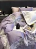 Bedding Sets Bed Linen Luxury Long Cotton Set Of Four Pure Bedsheets And Duvet Covers With Princess Style Lace ..