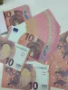 Kopia świąteczna zaopatrzenie 10 najwyższej jakości Euro Prop 50 rzeczywisty 20 pieniędzy na zabawki Uwagi Fałszywe gotówka 100 1: 2 Rozmiar Kfuqh