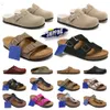 Designer casual slides Birkinstock Bostons Clogs Plataforma Chinelos Room House Mulheres Homens Berkinstock Sapatos Slide Sandálias Berkin Stock Woman Favorite Sliders