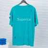 Topp Qaulity Mens Designer T Shirt Pure Cotton Print Balenciaaaaga Broken Hole Tees Fashion Casual Short Hidees Tee Bekväma andningsbara män Kvinnor T-shirt USA-storlek