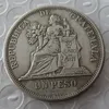 GUATEMALA 1895 1 PESO copie pièce de haute qualité2466