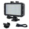 Accessoires 84 LED High Power Dimmable wasserdichte LED -Video -Licht wasserdicht 164 Fuß (50 m) für GoPro Hero 12 11 10 9 6 5 Xiaomiyi SLR -Kamera