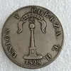 Peso de la république du chili 1828 COQUIMBO, copie en argent, Promotion, usine bon marché, accessoires pour la maison, pièces en argent 229n