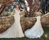 Eddy K 2019 Mermaid Wedding Dresses Western Country Garden Bohemian Bridal Gowns Lace Applicques Sweep Train Boho Wedding Dress9557370