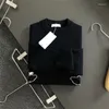 メンズセーター2024ファッションブランド男性女性スリムフィットOネックプルオーバー衣類ウールコットンドッグパターン秋のカジュアルコート