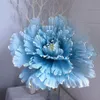 Large Artificial Peony Flower Wedding Background Arch Decoration Fake Flower Window Display Studio Shooting Props 201222268e