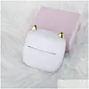 Printers Portable Rabbit Smart Label Printer Mini Print Pos 2D Codes Text Lists More - Ink- 7 Color Lights Drop Delivery Computers Net Ot0Sk