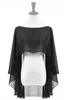 Women Soft Capes Wedding Jacket Chiffon Shrug Bridal Bolero Long Shawl and Wraps 240309