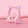 Cell Phone Earphones New cute cat claw Bluetooth headset makaron ear live voice callH240312