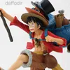 Action Toy Figures Anime Figure One Piece Running Sabo Ace Backpack Monkey D Luffy Action Figures PVC Collection Model Toys Gifts Luffi Figurine 240308