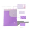 Sacs d'enveloppe en mousse violet clair Enveloppes d'expédition rembourrées à fermeture automatique avec paquets d'expédition à bulles Sac de courrier en feuille de rembourrage 5 tailles Enveloppe en plastique poly