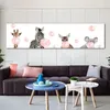 Funny Cartoon Dog Cat Poster Kid's Room Bedside Painting Canvas Prints Wall Art Pictures For Living Room Modern Home Decor2087