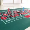 Table Cloth 60 90CM Game Tablecloth Roulette Blackjack Felt Poker Top Double-sided Casino Mat Chess&Card Room