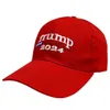 Casquette de baseball brodée Trump 2024 avec sangle réglable, 5 modèles, vente en gros