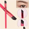Makeup Brushes 1pc Wild Eyebrow Brush Mtifunction Simated Hair Square Stereoskopisk målning Hårfäste Tool Drop Delivery Health Beauty OT15M