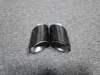 1 Piece M3 M4 Glossy Carbon Fiber Exhaust Muffler Tip for BMW G80 G82 Rear Exhaust System Pipe