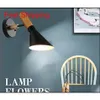 Nordic Wall Lamp Modern Vanity Light Bedroom Industrial Decor Iron Mirror Lights Stair Light Loft Decor Bathroom Fixtures280U