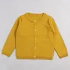 Frühling Baumwolle Pullover Top Baby Kinder Kleidung Jungen Mädchen Strickjacke Gestrickte Kind Kleidung 240301