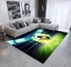 Carpets Football Carpet 3D Soccer Rugs For Bedroom Living Room Kids Printing Pattern Rug Large Kitchen Bathroom Mat Home DecorCarp3517047