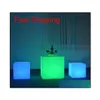 Applique murale chaise lumière LED tabouret de contrôle Qylbkk télécommande Pe charge carré Sports2010 Cube qylztL sports2010277H