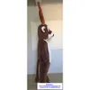 Trajes de mascote marrom rena alce wapiti caribu alces veado mascote traje personagem cerimônia de encerramento rotina imprensa briefing zx276
