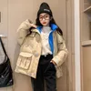 Down Coat 2024 Children's Jacket Design Girls' Letter Thickened Hooded Long Sleeve Boys' Warm Winter