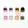 Mini coloré Fumer Bullet Cartouche Acrylique Aluminium Herbe Tabac Porte-Cigarette Stash Case Portable Pill Seal Bouteille De Stockage Snuff Pocket Container DHL