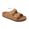 Kostenloser Versand Hausschuhe Designer Slides für Männer Frauen Sandalen Sliders Sandale Clog Wildleder Leder Slipper Flip-Flops Herren Damen Slide