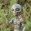 Outer Space Alien Statua Marziani Figurine Set Per La Casa Indoor Outdoor Figurine Ornamenti Da Giardino Decor Miniatures2524