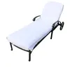 Housse de serviette en microfibre à séchage rapide, pour piscine, extérieur, poches latérales, chaise longue inclinable en coton, plage