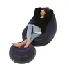 Gear Iatable Furniture Chair SOFA Lounger avec tabouret de pied ottoman Repose Single Couch Beag salon