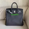 Handgjorda väskor äkta läderhandväskor bk40 totes väskor klassiska 40 full hand sömnad kohide väska för mäns och kvinnors handväska har logotyp hbfuqi
