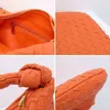 Jodie bolso de mano bottegvenetas diseñador portátil para mujer un hombro axila Croissant tejido nube bolsos de hombro tipo bandolera